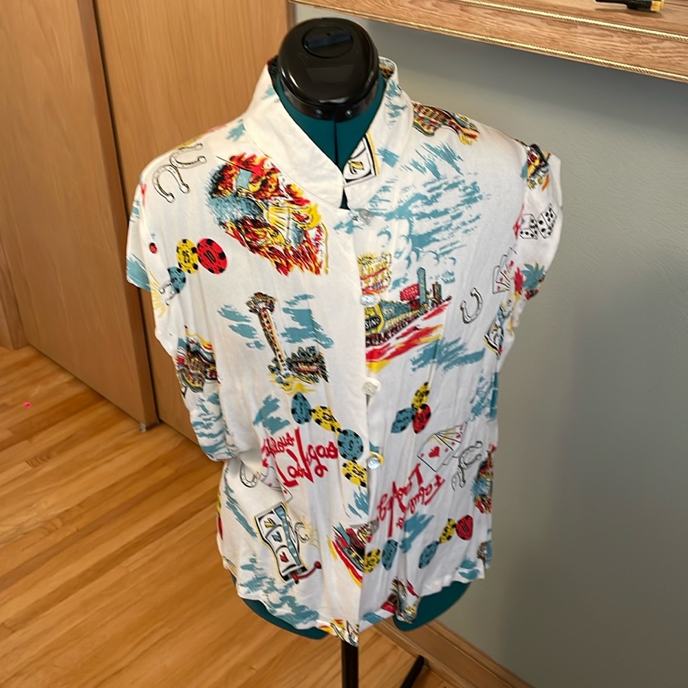 Colorful Graphic Women's Top